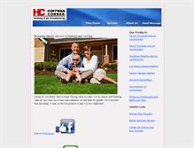 Tablet Screenshot of hoffmancorner.com